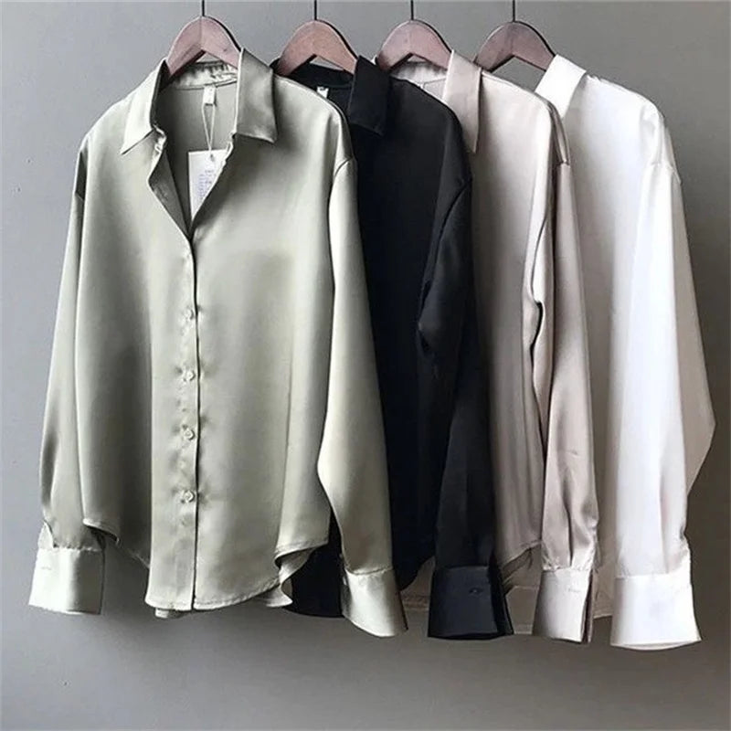 Corporate Girl Flare Sleeves Shirt