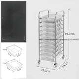 Drawer Rolling Storage Cart