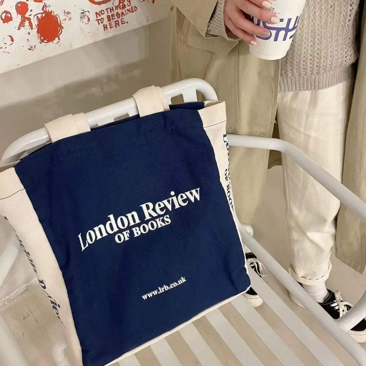 Bolsa de tela de London Books