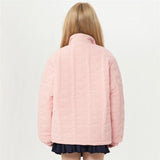 Barbie Core Pink Hearted Puffer Jacket