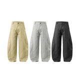 Vintage Casual Washed Cargo Pants