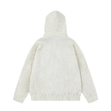 Y2K  High Collar Zip-up Hoodie