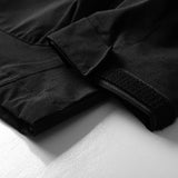 Solid Color Waterproof High Collar Windbreaker Jacket
