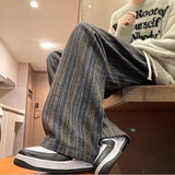 Stripe Lazy Boy Wide Leg Pants