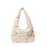 Bolso de Hombro de Patrón Vintage Calado