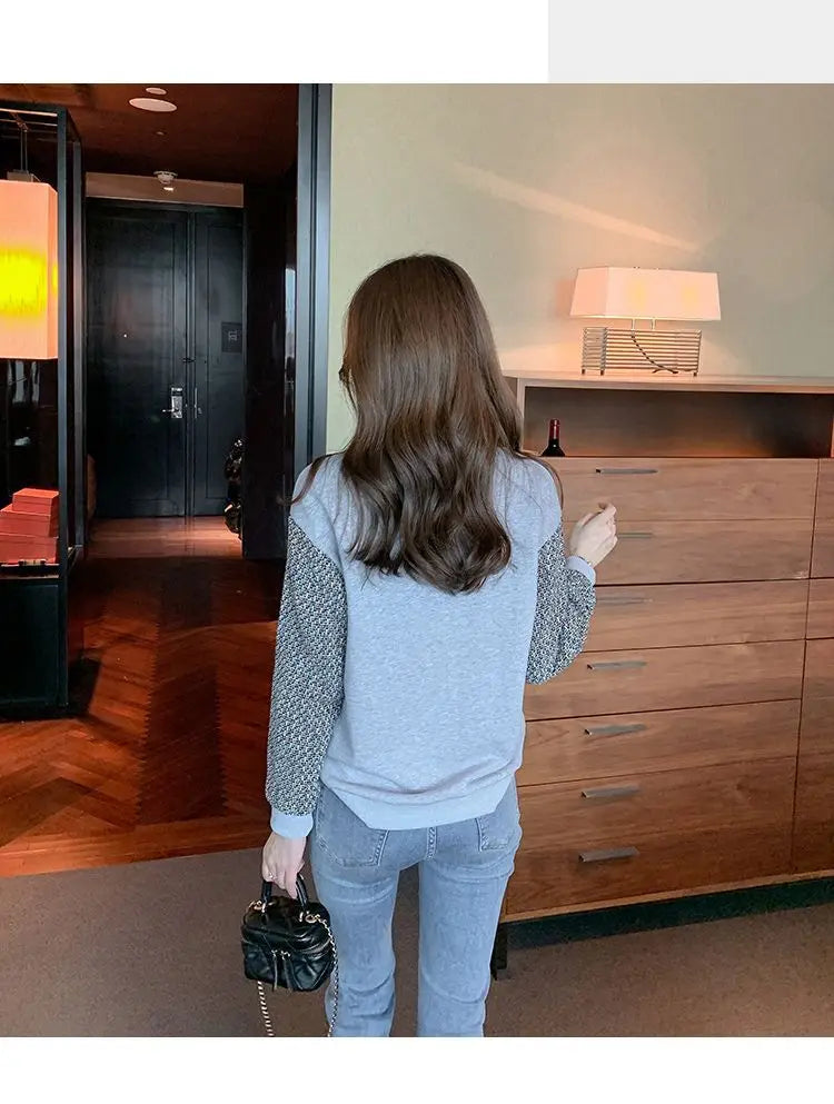 Splicing Front Pocket T-shirt