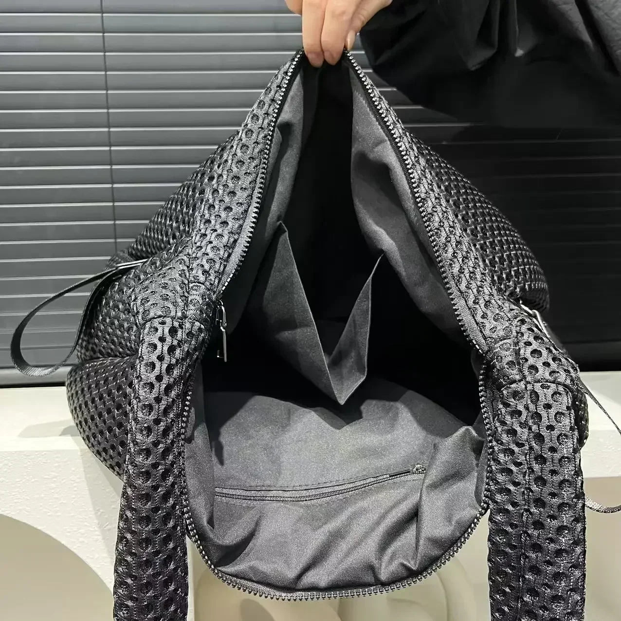 Y2K Mesh Shoulder Bag