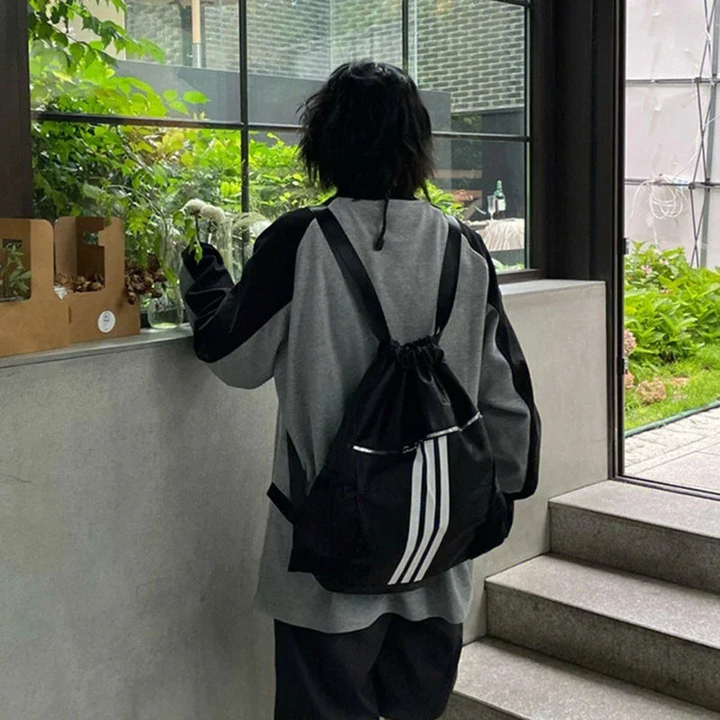 Y2K Vintage Gray Patchwork T-shirt