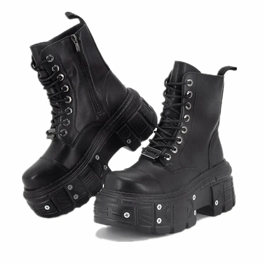 Gothic Women Platform  Boots