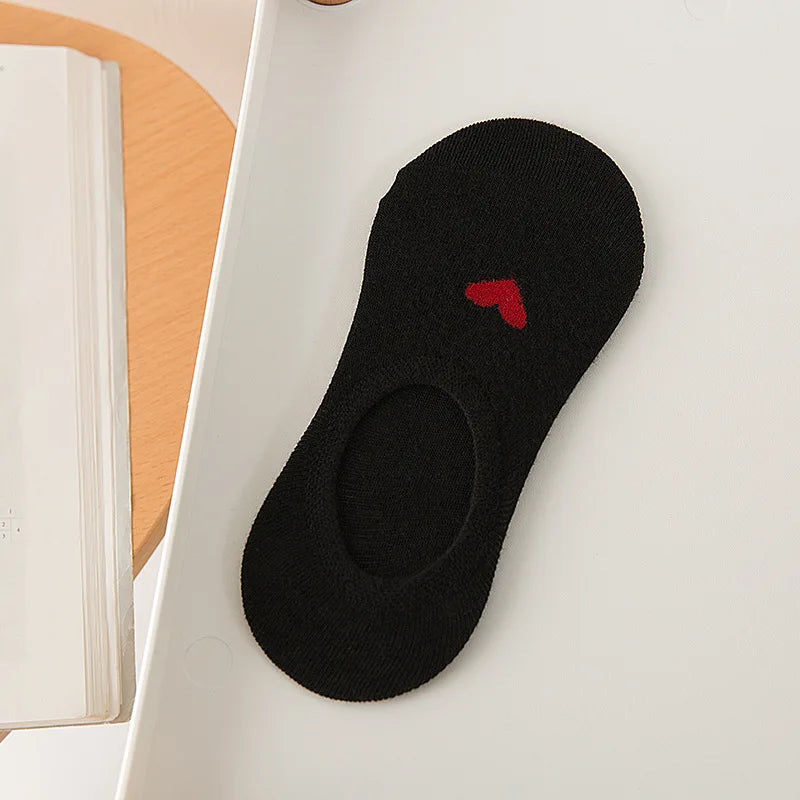 Spring Summer Cotton Color Short Ankle Socks