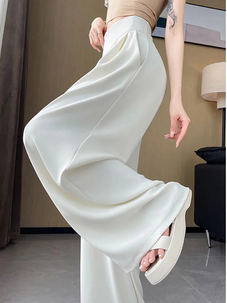 Corporate Girl Wide Leg Pants