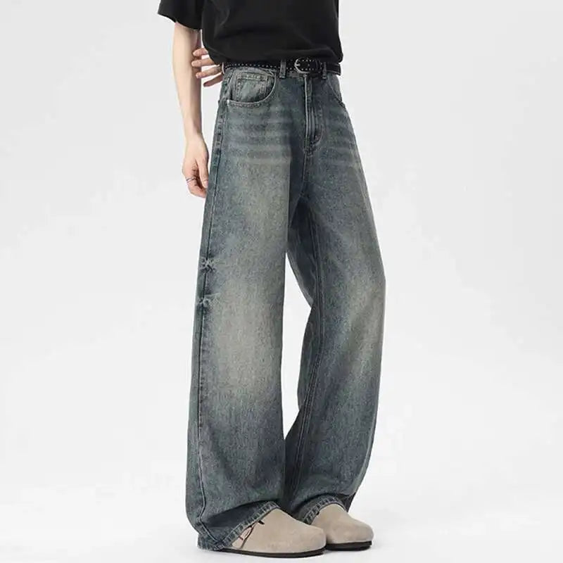 American High Street Style Whisker Jeans