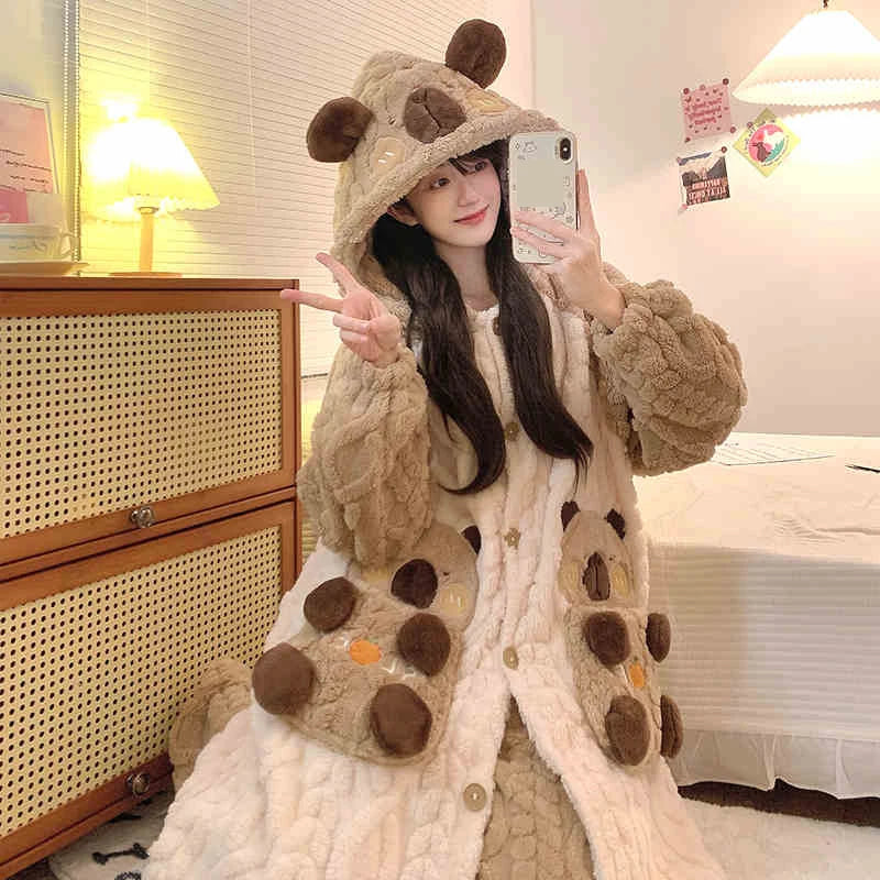 Crescent Moon Hooded Pyjamas
