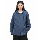 Double-sided Matching Zip-up Hoodie