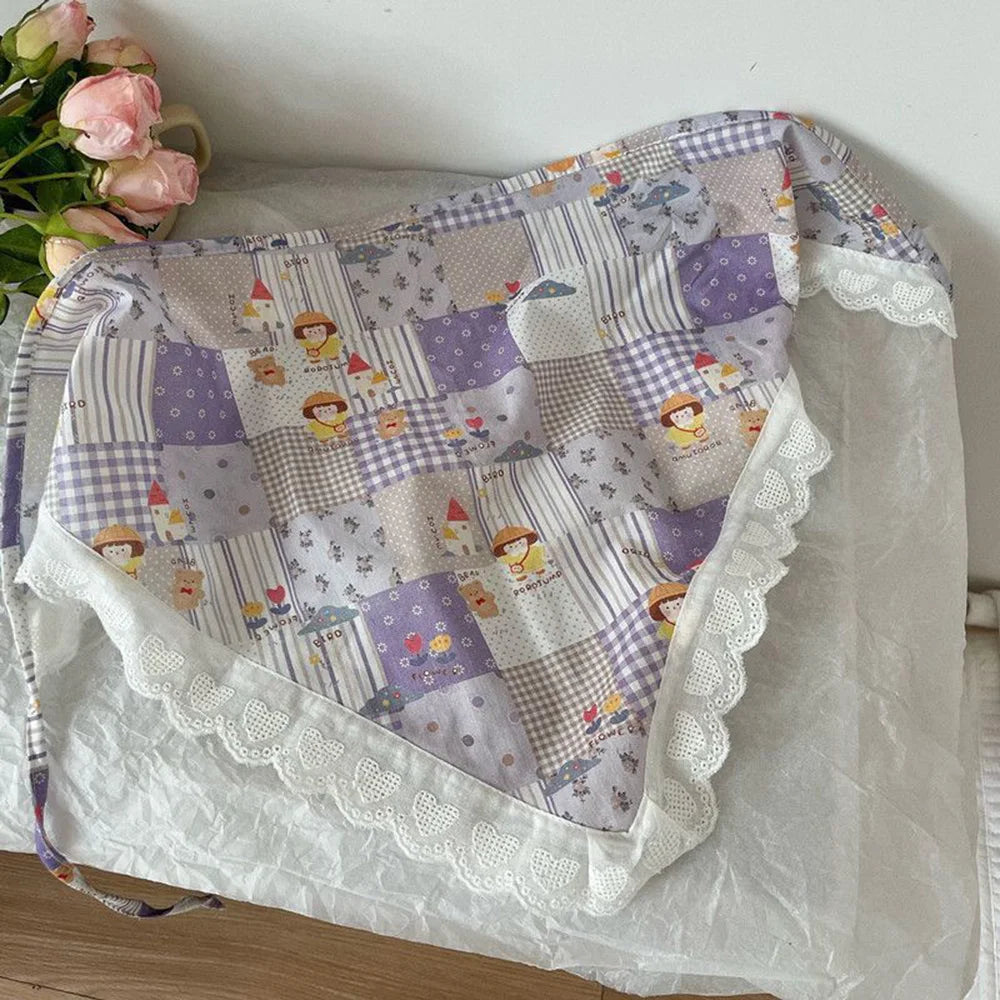 Vintage Gestricktes Hohl-Dreieck-Stirnband