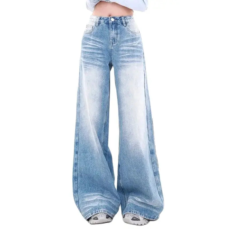 Soft Girl Comfort Straight-Leg Jeans