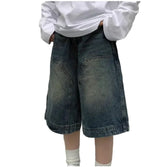 Vintage Baggy Blue Denim Jorts