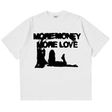 Y2K More Money More Love T-shirt