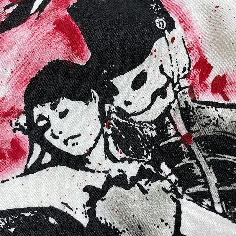 Romantic Gothic Couple Dancing Graphic Shirt