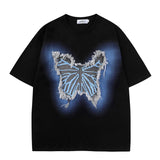 Butterfly Tassel Patch T-Shirt