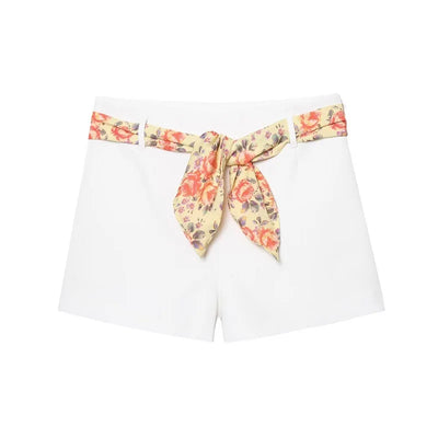 Scarf Belted Women's Set