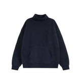 High Neck Fleece Sweatshirt