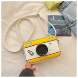 Blue Camera Shape Cross Bag
