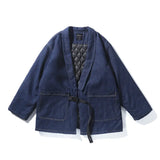 Vintage Denim Padded Jacket