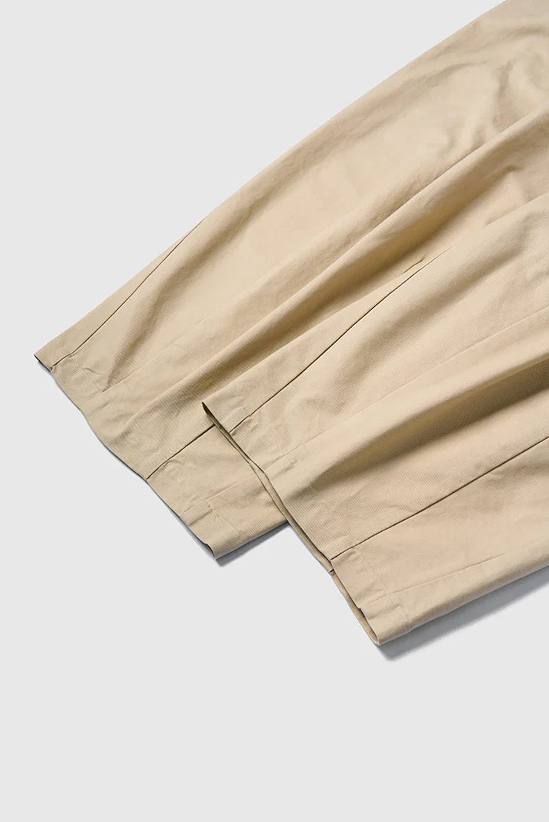 Wide Leg Japanese Thick Cargo Pants