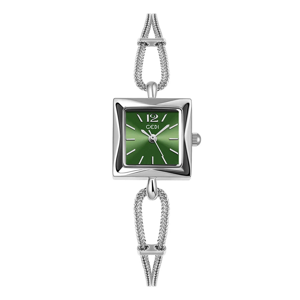 Square Woman Simple Bracelet Watch