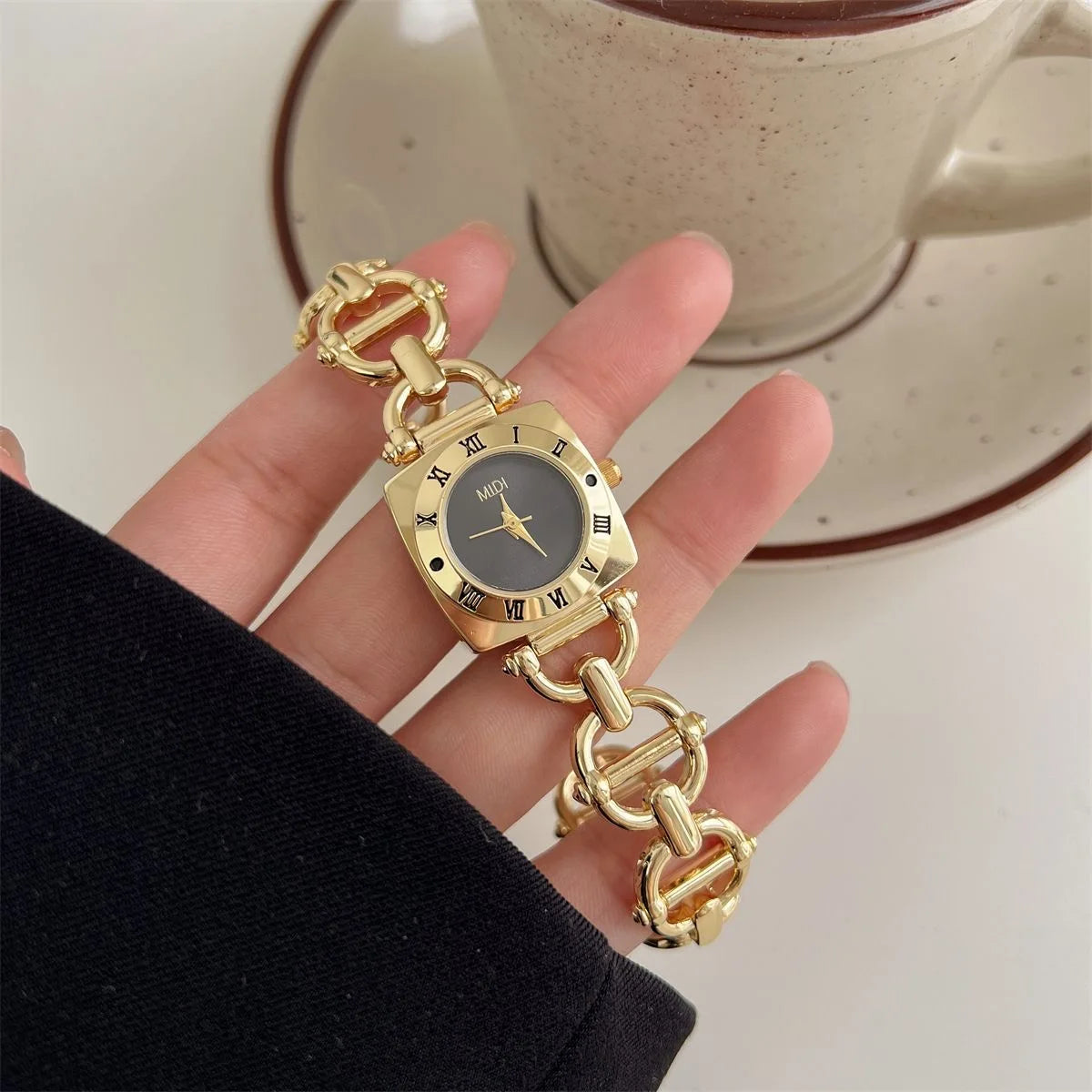 Rectangle Ladies Luxury Vintage Bracelet Watch