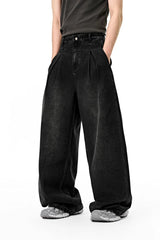Comfy Vintage Loose Fit Wide Jeans