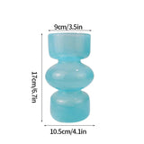 Creative Glass Flower Vintage Vase