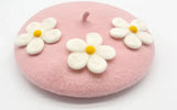 Daisy Crochet Beret
