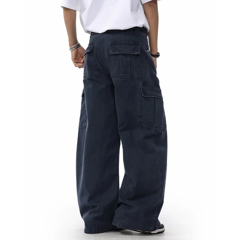 Straight Casual Cargo Pants
