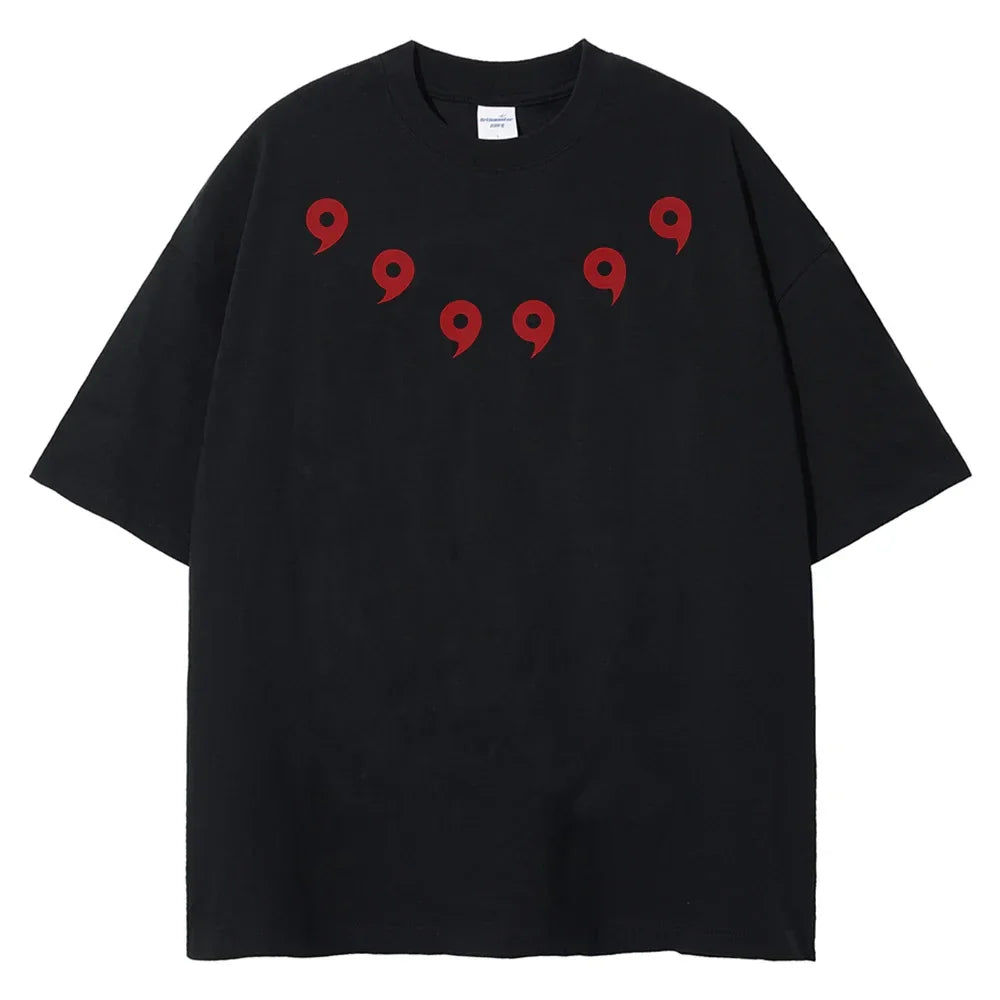 Retro Washed Dotted Graphic T-Shirt