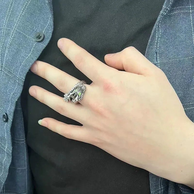 Anillo Dragón Curvo