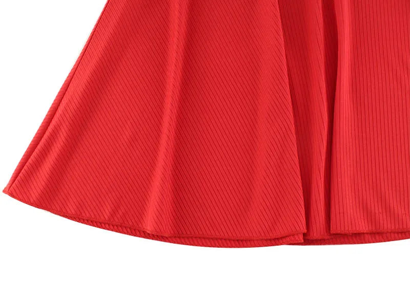 Bodycon A-line Solid Color Mini Dress