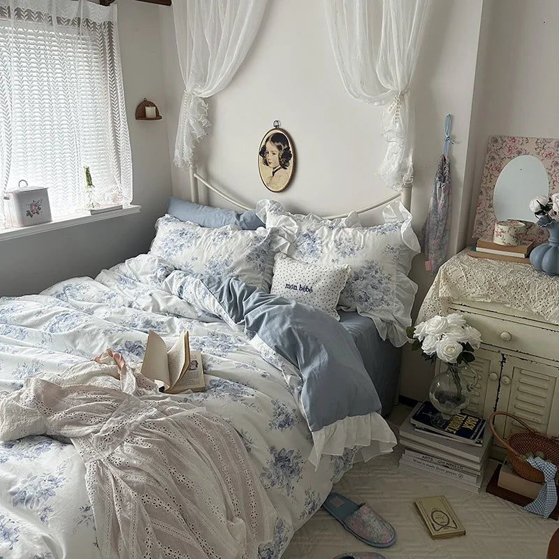 French Princess Style Soft Bedding Set