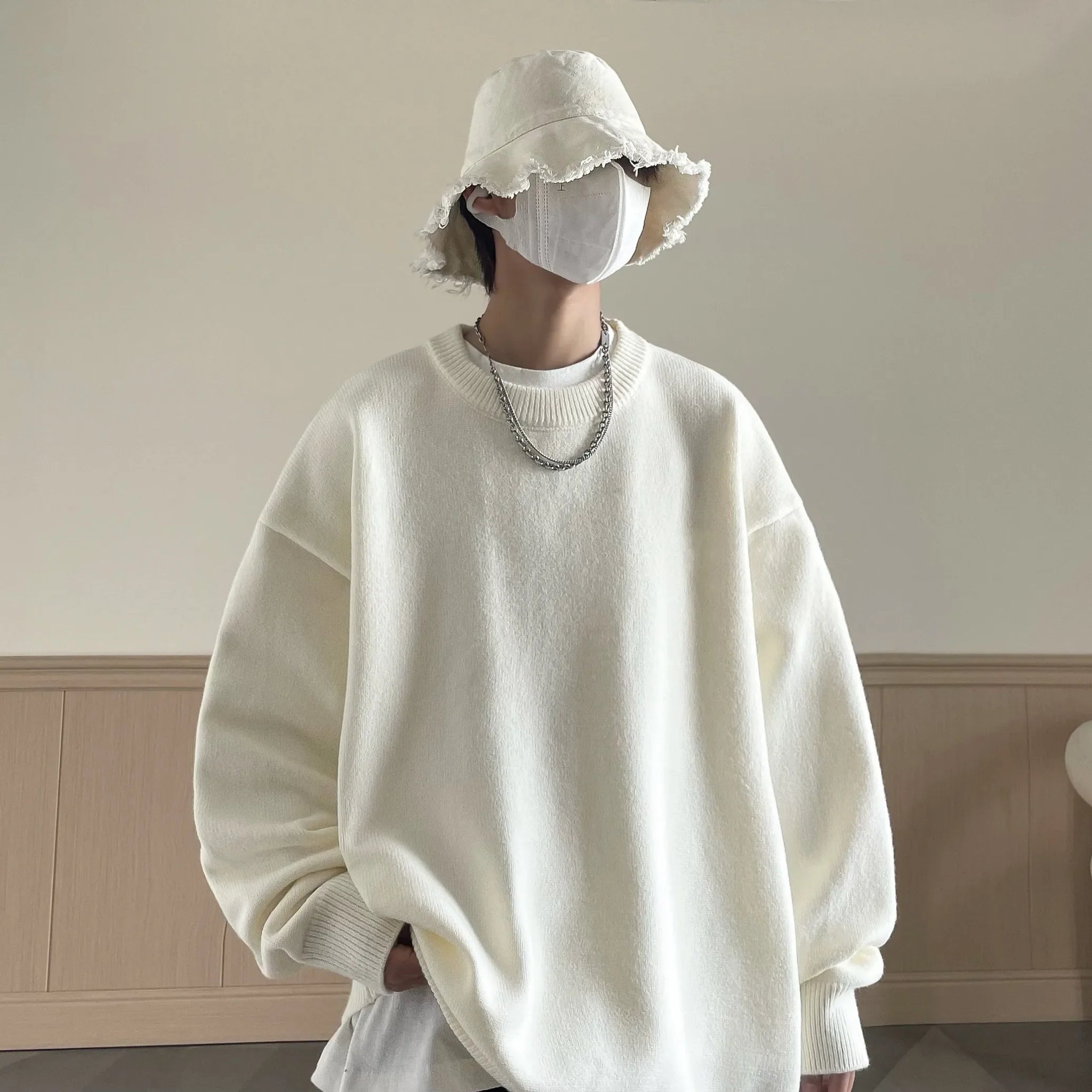 Y2K Bear Soft Boy Sweater