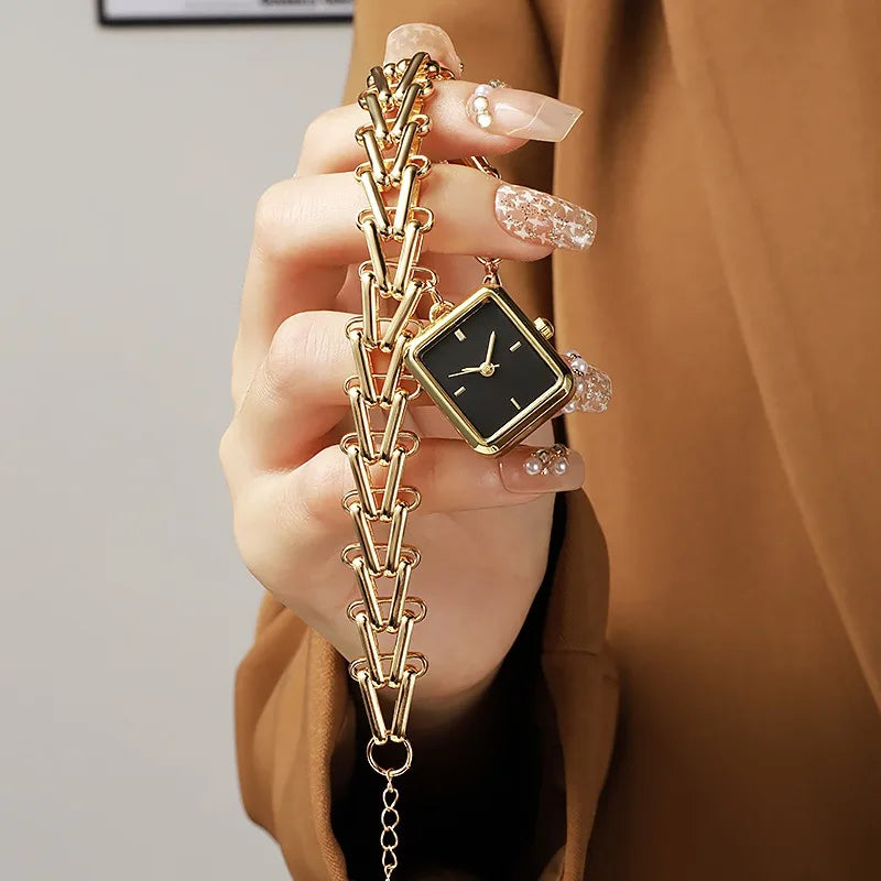 Luxury Triangular Wheat Ear Dial Watch