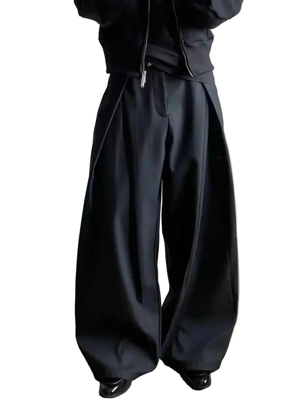 Wide Leg Deconstructed Jeans