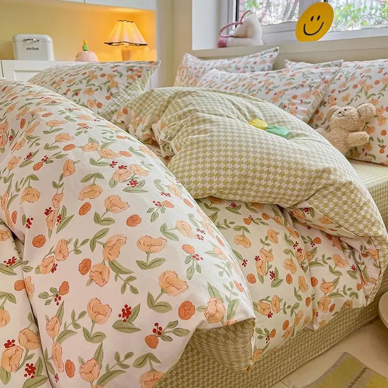 Juego de Ropa de Cama Floral Coquette
