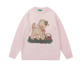 Gemütlicher Mohair-Strickpullover