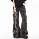 Y2K Ripped Loose Jeans