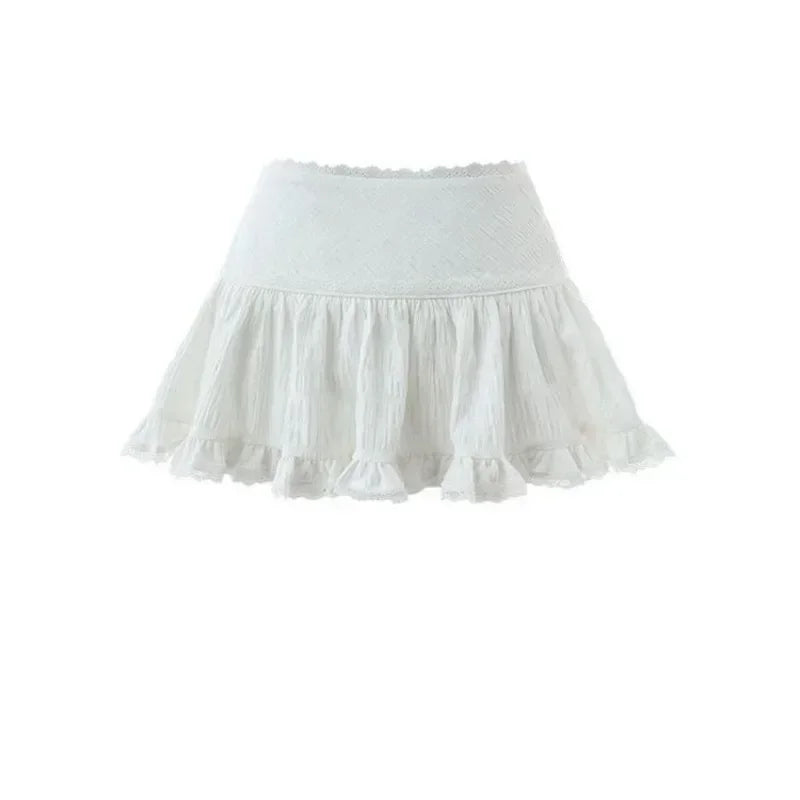 Coquette Mesh Mini Skirt