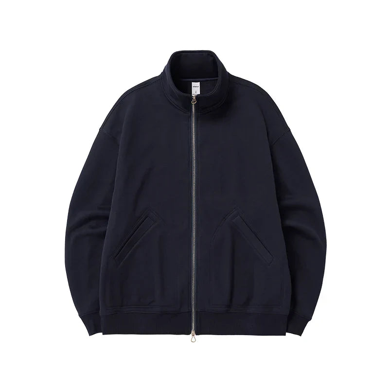 Stehkragen Winterfleece Windbreaker Jacke