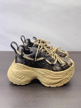 Chunky Platform Round Toe Pumps Sneakers