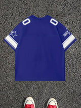 No.10 Blue Soccer Blue T-Shirt