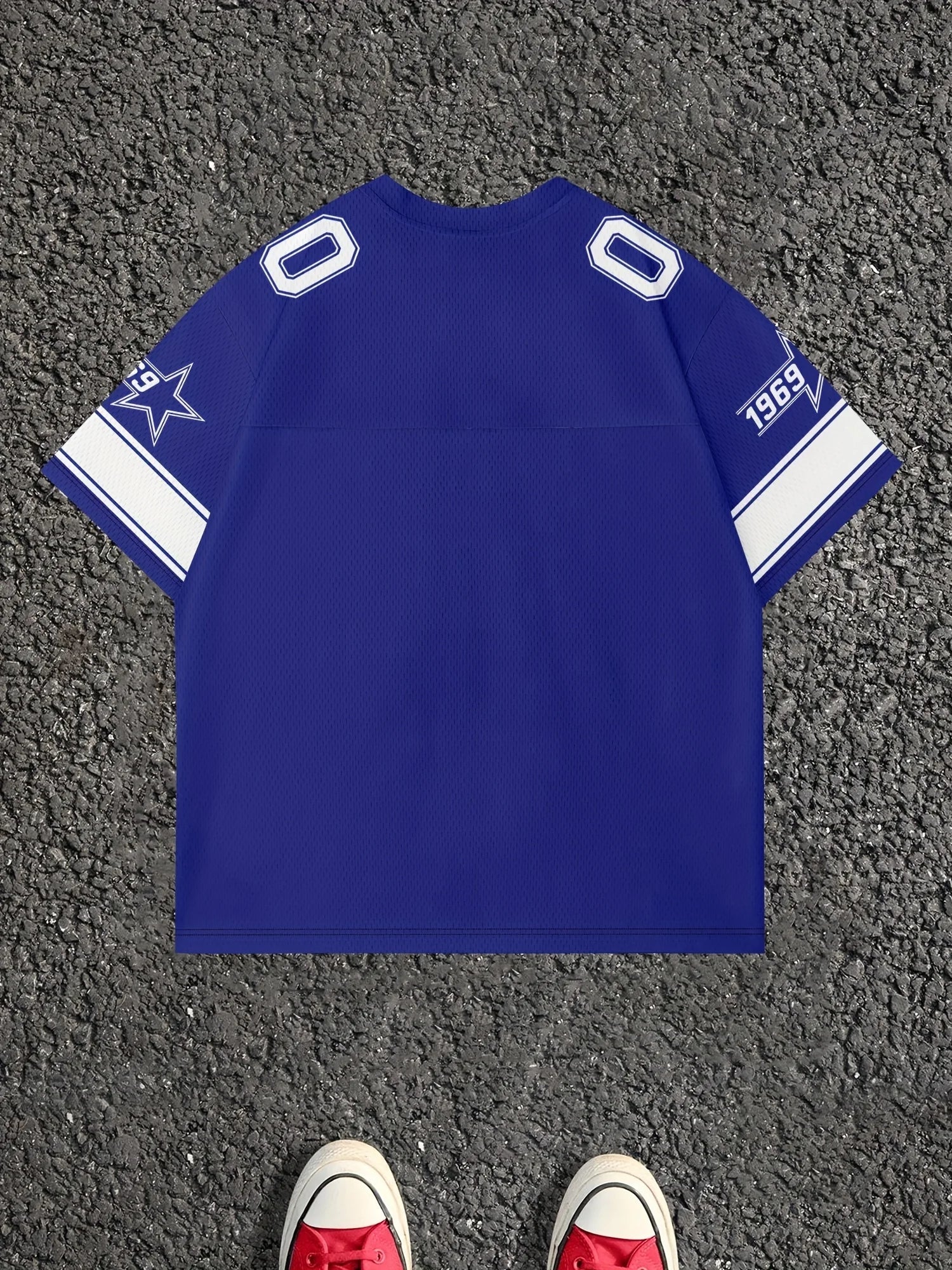 No.10 Blue Soccer Blue T-Shirt